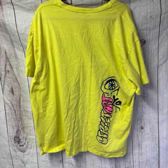 Vintage no boundaries single Stitch Graphic T-Shirt in Yellow 2XL - Picture 8 of 8